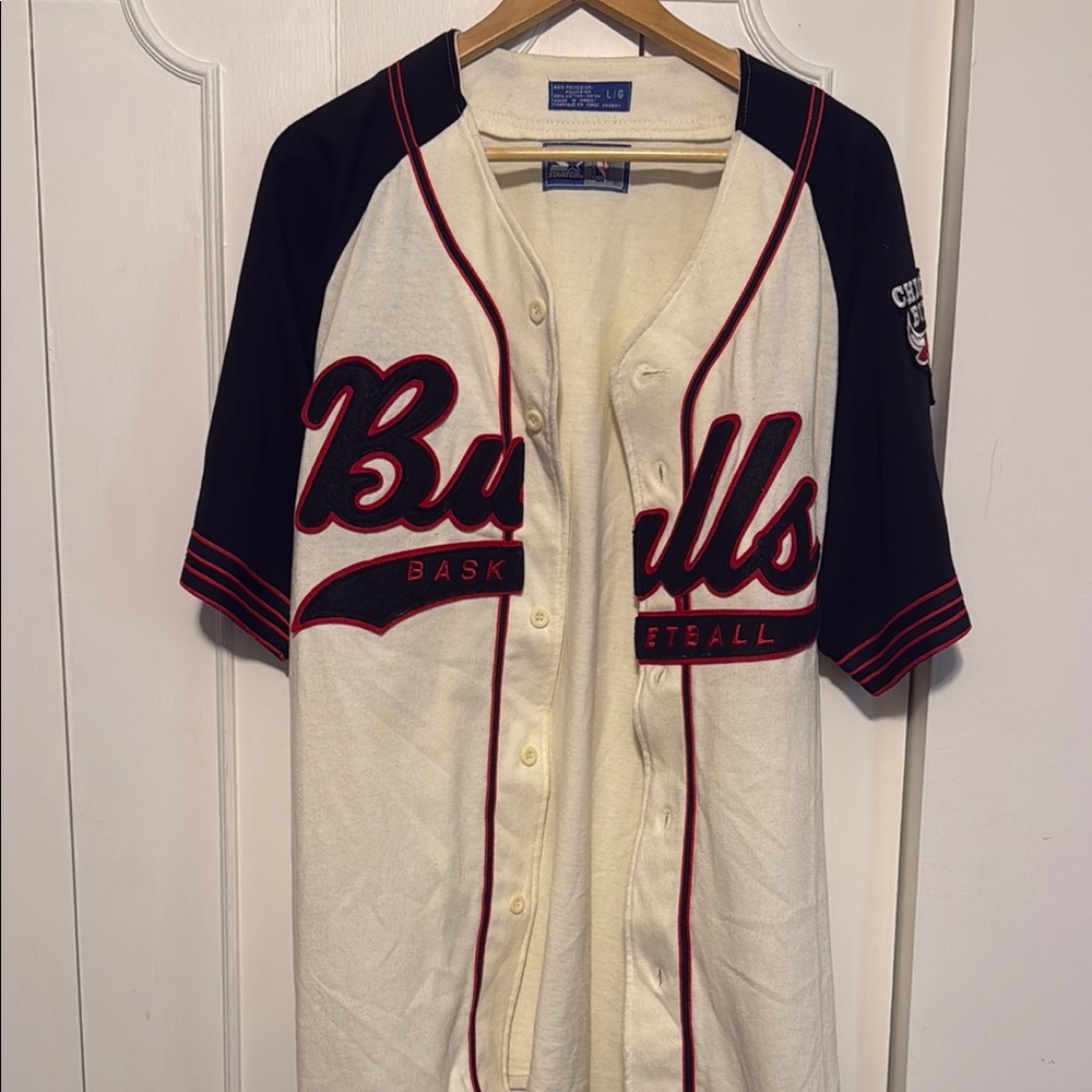 Chicago Bulls Basketball baseball starter Jersey